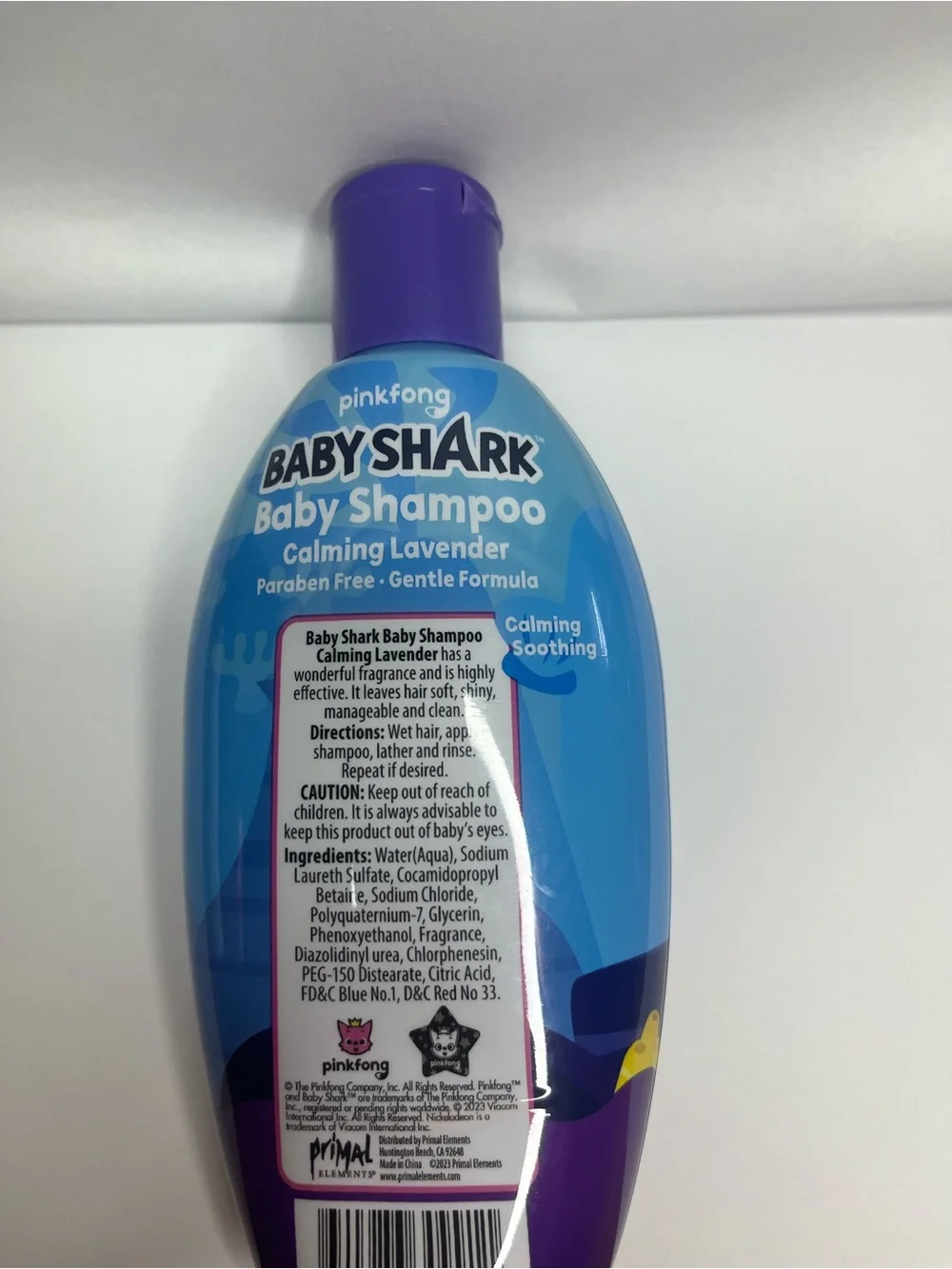 Nickelodeon Baby Shark Baby Wash - Blue & White